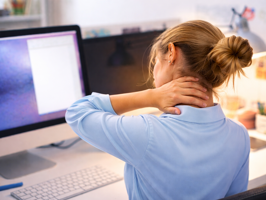 How Chiropractors Help with Neck Pain and Tech Neck — Long Island Spine & Sport Chiropractic blog post